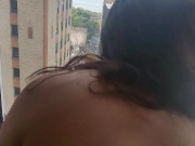 POV Fucking in Front of a Window in New York City so All Can See 13/16