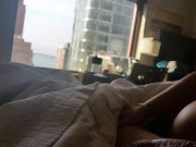 POV Fucking in Front of a Window in New York City so All Can See 8/16