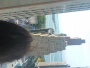 POV Fucking in Front of a Window in New York City so All Can See 9/16