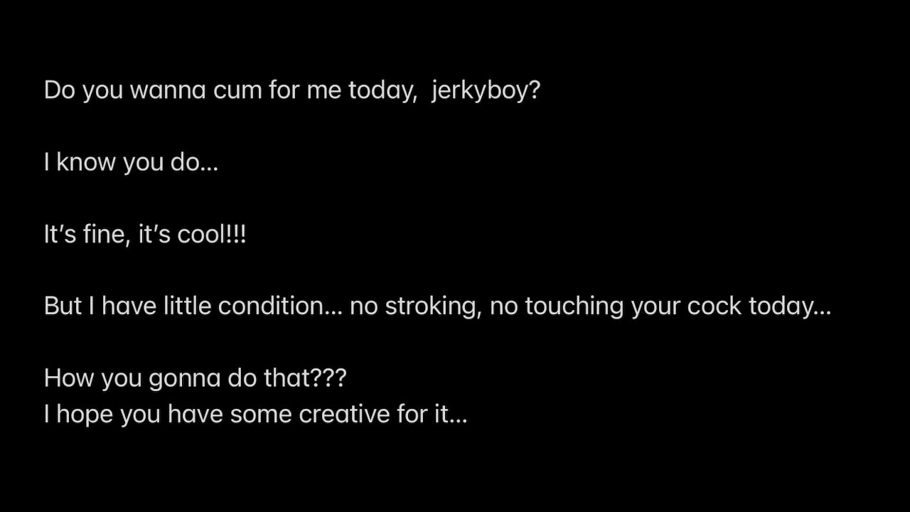 HANDSFREE ORGASM JOI. I BET YOU WILL DO IT WITHOUT TOUCHING - Kostenloses Sex-Video - RedTube