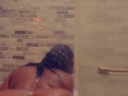 I wanted to play in the shower  14/16