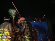 Two amateur black beauties satisfy their friend 4/16