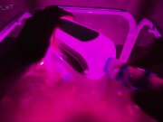 【ASMR/女性向け】ガラスのディルドであなたの一番奥までハメまくる。激しめピストンでイき地獄。【耳舐め/吐息あり】 10/16