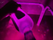 【ASMR/女性向け】ガラスのディルドであなたの一番奥までハメまくる。激しめピストンでイき地獄。【耳舐め/吐息あり】 13/16