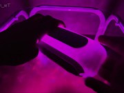 【ASMR/女性向け】ガラスのディルドであなたの一番奥までハメまくる。激しめピストンでイき地獄。【耳舐め/吐息あり】 5/16