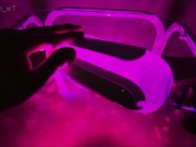 【ASMR/女性向け】ガラスのディルドであなたの一番奥までハメまくる。激しめピストンでイき地獄。【耳舐め/吐息あり】 8/16