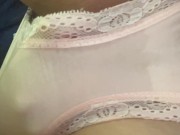 顔の上でスカート捲り♡おまんこにソーセージを出し入れしてアンアン喘ぐ素人女【個人撮影】 9/16