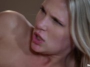 Sexy Blonde Scarlet Red Seduces BF Into Eating Her Pussy! 12/16