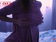 I'm waching on my best friend's sister when she masturbates in her room 13/16