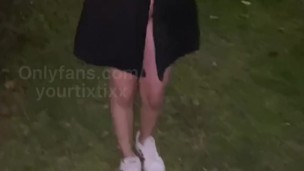 Reto: Desnuda en la calle 