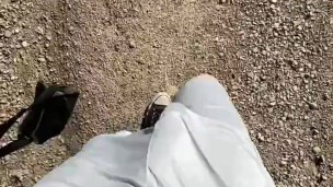 Getting Hard in Soft Shorts | Walking Freeballing HD 60fps