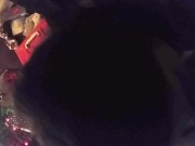 Merry XXXmas! Big Tits MILF gives Blowjob + gets mouth load of cum 5/16