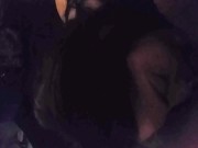 Merry XXXmas! Big Tits MILF gives Blowjob + gets mouth load of cum 6/16