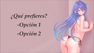 JOI - Juego hentai con opciones. ¿Qué camino escogerás?