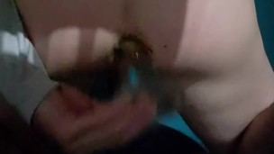 Homemade fisting dildo