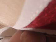 Milf in Christmas outfit wants to be licked as a gift 3/16