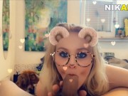 Hot Egyptian Sharmota جديد فضيحة شرموطة مصرية محترفة في المص  3/16