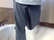 Wetting Pajama Pants Full Video 2/16