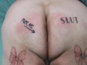 Mistress Spanks my Ass! I Almost Cry! - Screenshot 10 of 16 - Slut