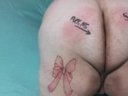 Mistress Spanks my Ass! I Almost Cry! - Screenshot 12 of 16 - Spanking
