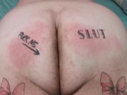 Mistress Spanks my Ass! I Almost Cry! - Screenshot 14 of 16 - Ass