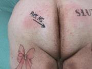 Mistress Spanks my Ass! I Almost Cry! - Screenshot 9 of 16 - Ass