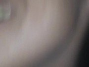Hotwife Sunshyne sucks Texas's bwc outside abandoned house and takes facial!