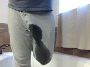 Pissing Pajama Pants before showing Nonstop 15/16