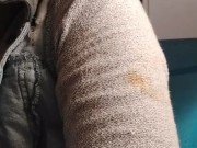 Mommy's  good at blowing ice clouds  10/16