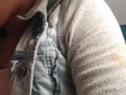 Mommy's  good at blowing ice clouds  3/16