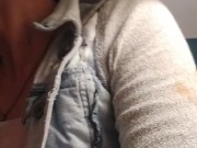 Mommy's  good at blowing ice clouds  5/16