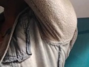 Mommy's  good at blowing ice clouds  7/16