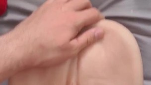 Moaning whilst fucking both holes