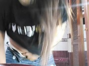 Masturbarme y enseñarte siempre será una parada obligatoria 6/16