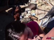 Mesmerizing Cougar Gives Best Blowjob 9/16