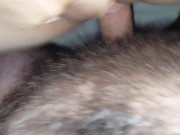 Wifes pussy covered in another big load, I cummed twice over it 9/16