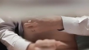 VR動画観ながらオナニーで大量射精