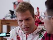 Sis Swap - Horny Dudes Give Their Gorgeous Step Sisters A Naughty Gifts For This Christmas 2/16