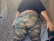 25 DAYS OF THICK-MAS DAY 22 : SEXY JIGGLY BOOTY IN LEGGINGS 