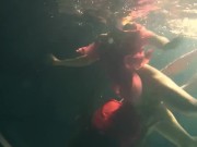 Swimming pool hottest lesbos ever touching and undressing 10/16