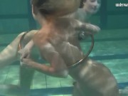 Swimming pool hottest lesbos ever touching and undressing 4/16