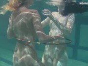 Swimming pool hottest lesbos ever touching and undressing 5/16