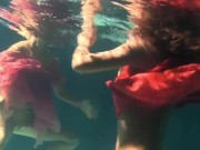 Swimming pool hottest lesbos ever touching and undressing 9/16