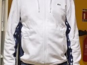 Secretary in pantyhose gives her boss a blowjob 1/16