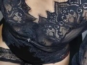 Secretary in pantyhose gives her boss a blowjob 4/16