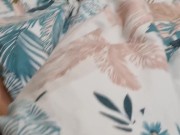 Cumshot on legging 1/16