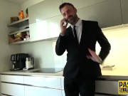 Real bdsm whore gagging on dick 3/16