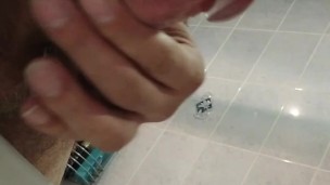 I cum a lot, close up, too much cum, slow motion