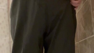 Suit trousers just let the stream flow through