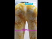 Girl stinky farts in Leggins 12/16